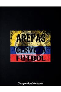 Arepas Cerveza Futbol