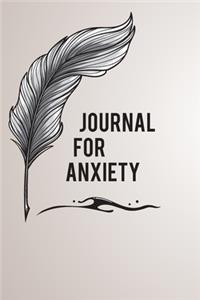 Journal For Anxiety