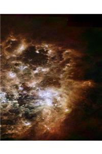 Science School Composition Book Outer Space Sky View 130 Pages