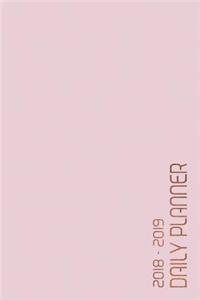 2018 - 2019 Daily Planner