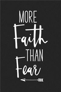 More Faith Than Fear
