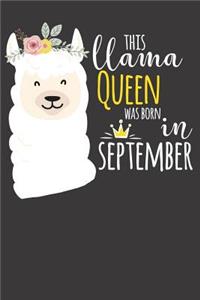 This Llama Queen was Born in September