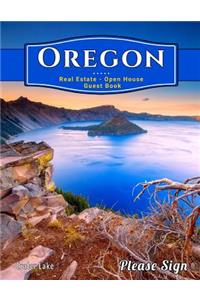 Oregon Real Estate Open House Guest Book