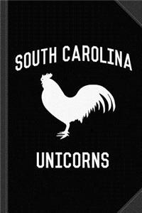 South Carolina Unicorns Journal Notebook