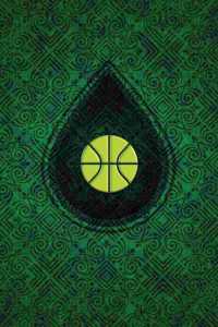 Monogram Basketball Notebook