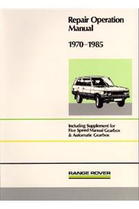 Range Rover Wsm 1970-85