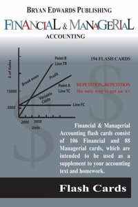 Financial & Managerial Accounting Flash Cards