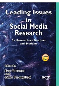 Leading Issues in Social Media Research