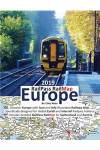 RailPass RailMap Europe 2019
