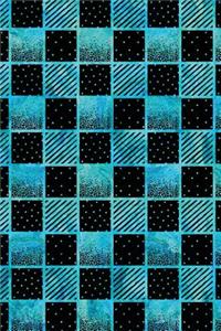 Bullet Journal Notebook Squares and Dots Pattern 1