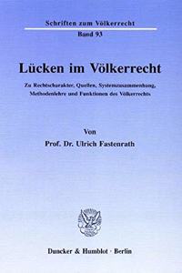 Lucken Im Volkerrecht