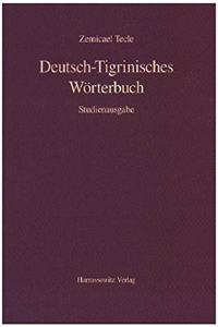 Deutsch-Tigrinisches Worterbuch