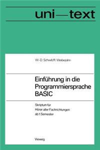 Einführung in Die Programmiersprache Basic