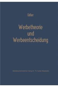 Werbetheorie Und Werbeentscheidung