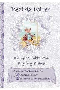 Geschichte von Pigling Bland (inklusive Ausmalbilder und Cliparts zum Download)