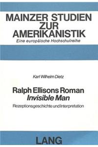 Ralph Ellisons Roman «Invisible Man»