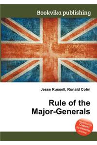 Rule of the Major-Generals