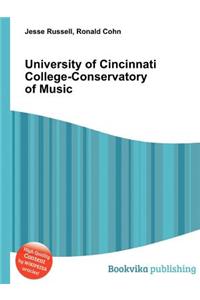 University of Cincinnati College-Conservatory of Music