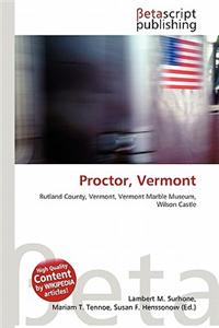 Proctor, Vermont