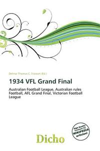 1934 Vfl Grand Final