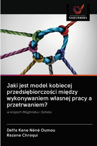 Jaki jest model kobiecej przedsi&#281;biorczo&#347;ci mi&#281;dzy wykonywaniem wlasnej pracy a przetrwaniem?