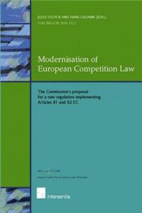 Modernisation of European Competition Law