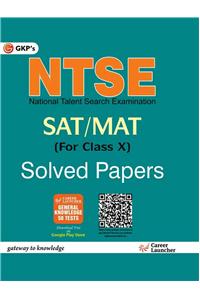 NTSE FOR CLASS X Solved Paper SAT+MAT ENGLISH LANGUAGE