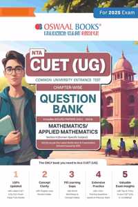 Oswaal Nta Cuet (Ug) Chapterwise Question Bank Mathematics/Applied Math