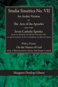 Studia Sinaitica No. VII