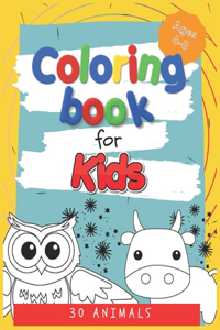 Animals Coloring Book For Kids