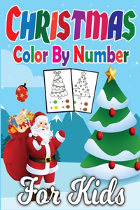 Christmas Color By Number For Kids