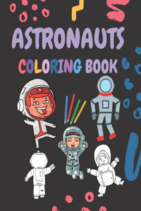 Astronauts Coloring Book