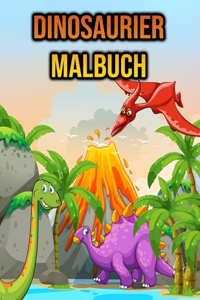 Dinosaurier Malbuch