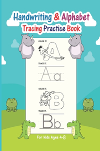 Handwriting & Alphabet Tracing Practice Book For Kids