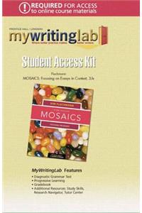 MyLab Writing -- Standalone Access Card