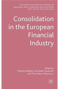 Consolidation in the European Financial Industry