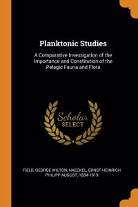 Planktonic Studies