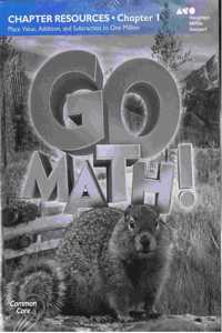Go Math! Chapter Resource Blackline Master Collection Grade 4