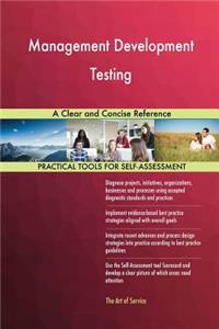 Management Development Testing A Clear and Concise Reference