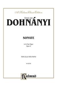Ernst Von Dohnanyi Sonate in B-Flat Major Opus 8