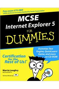 MCSE Internet Explorer 5 For Dummies