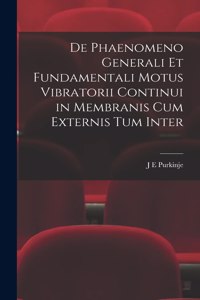 De Phaenomeno Generali et Fundamentali Motus Vibratorii Continui in Membranis cum Externis tum Inter