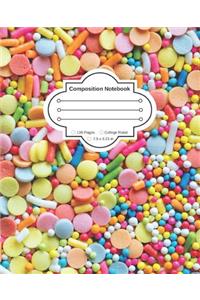 Composition Notebook: College Ruled Very Sweet Cover