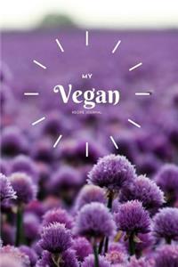 My Vegan Recipe Journal