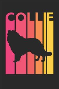 Vintage Collie Notebook - Gift for Collie Lovers - Collie Journal