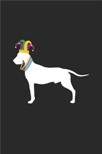 Great Dane Notebook - Mardi Gras Gift for Great Dane Lovers - Great Dane Journal
