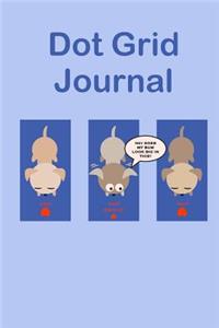 Dogs Doing Yoga Dot Grid Journal