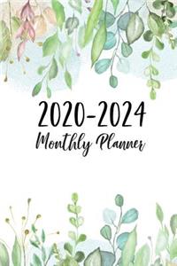 2020-2024 Monthly Planner