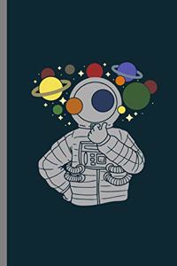 Astronaut Artboard Outer-Space