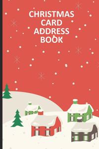 Christmas Card Address Book